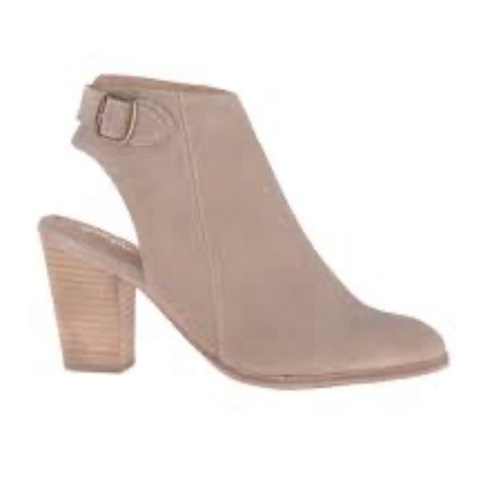 Seychelles Caravan Suede Sling Back Booties